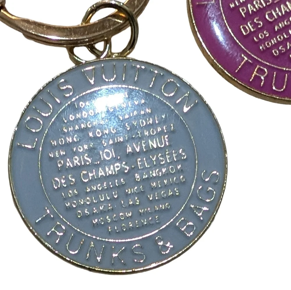 Louis Vuitton Trunks & Bags Charms (2) 35x41mm